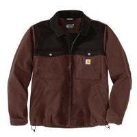 Carhartt 106432 Men's Montana Rugged Flex® Duck Relaxed Fit Insulated J - X-Large Tall - Mocha/Dark Brown