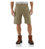Carhartt B147 Men's Loose Fit Canvas Utility Work Short - 10 Inch