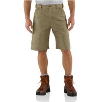 Carhartt B147 Men's Loose Fit Canvas Utility Work Short - 10 Inch