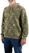 Carhartt 106389 Men's Loose Fit Midweight Camo Logo Graphic Sweatshirt