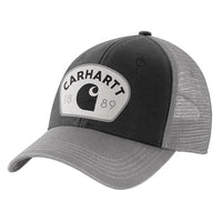 Carhartt 106743 Men's Canvas Mesh-Back 1889 Patch Cap