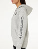 Carhartt 102791 Women's Relaxed Fit Midweight Logo Sleeve Graphic Sweatshirt