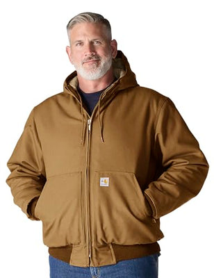 Carhartt mens Flame Resistant Loose Fit Duck Insulated Active Jac