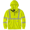 Carhartt 105786 Men's Flame Resistant High-Visibility Force Loose Fit Midweight Full-Zip Class 3 Sweatshirt