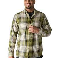 Carhartt Mens Rugged Flex Relaxed Fit Lightweight Long-Sleeve Plaid Shirt