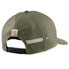 Carhartt 107009 Mens Canvas Mesh-Back Logo Embroidered Cap
