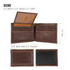 Carhartt B00006 Men’s Leather Triple Stitch Wallet, Durable Full-Grain Leather Bifold, Trifold & Rodeo Styles, Gifts for Men