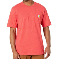 Carhartt K87 Men's Loose Fit Heavyweight Short-Sleeve Pocket T-Shirt Closeout