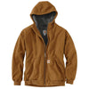 Carhartt Men's Rain Defender Relaxed Fit Midweight Sherpa-Lined Full-Zip Sweatshirt