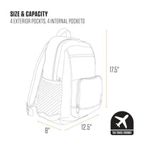 Carhartt B0000533 23l Single-Compartment Backpack, Durable Pack with Laptop Sleeve and Duravax Abrasion Resistant Base