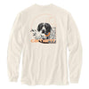 Carhartt 107042 Men's Loose Fit Heavyweight Long-Sleeve Pocket Dog Graphic T-Shirt