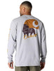 Carhartt Mens Loose Fit Heavyweight Long-Sleeve Pocket Dog Graphic T-Shirt