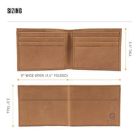 Carhartt B0000207 Men's Casual Saddle Leather Wallets, Available in Multiple Styles and Colors