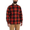 Carhartt 106354 Men's Relaxed Fit Flannel Sherpa-Lined Shirt Jac