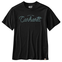Carhartt Men's 106531 Relaxed Fit Lightweight Short-Sleeve Script Graphic T-Shi