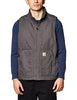 Carhartt 104277 Men's Loose Fit Washed Duck Sherpa-Lined Mock-Neck Vest