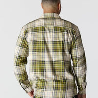 Carhartt Mens Rugged Flex Relaxed Fit Lightweight Long-Sleeve Plaid Shirt