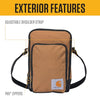 Carhartt B0000511 Crossbody Zip Bag, Durable, Adjustable Crossbody Bag with Zipper Closure for Men and Women