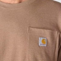 Carhartt Men’s Loose Fit Heavyweight Long-Sleeve Pocket Deer Graphic T-Shirt