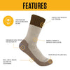 Carhartt SB6600M Men's Heavyweight Synthetic-Wool Blend Boot Sock
