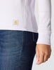 Carhartt Women's Tencel Fiber Series Relaxed Fit Long-Sleeve Ribbed Henley