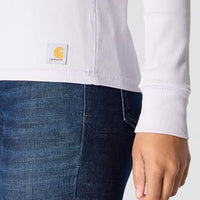 Carhartt Women's Tencel Fiber Series Relaxed Fit Long-Sleeve Ribbed Henley