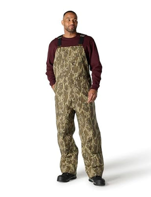 Carhartt Mens Rugged Flex Duck Loose Fit Insulated Camo Bib Overall