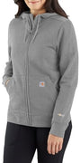 Carhartt 105284 Women's Flame Resistant Force Relaxed Fit Midweight Zip-Front Sweatshirt