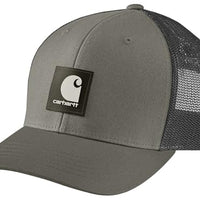 Carhartt 105216 Men's Rugged Flex Twill Mesh-Back Logo Patch Cap