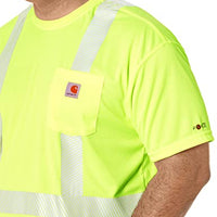 Carhartt 100495 Men's Force High-Visibility Short-Sleeve Class 2 T-Shirt