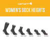 Carhartt SB6600W Women's Heavyweight Synthetic-Wool Blend Boot Sock