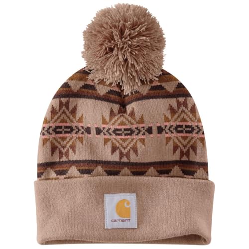 Carhartt Women's Bethany Yellowtail Pom Cuffed Beanie