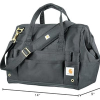 Carhartt B0000517 Onsite Tool Bag, Durable Water-Resistant, Tool Storage Bag, Heavyweight, 14-Inch, Black