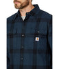 Carhartt 105439 Men's Loose Fit Heavyweight Flannel Long-Sleeve Plaid Shirt