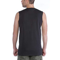 Carhartt 100374 Men's Relaxed Fit Heavyweight Sleeveless Pocket TShirt