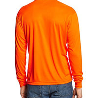 Carhartt 100494 Men's High Visibility Force Color Enhanced Long Sleeve Tee,Brite Orange,Small