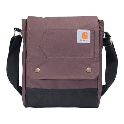 Carhartt B0000513 Durable, Adjustable Crossbody Bag with Flap Over Snap Closure