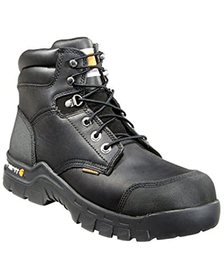 Carhartt CMF6380 Footwear 6-Inch Black Rugged Flex Waterproof Boot
