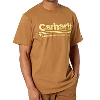 Carhartt 105754 Men's Relaxed Fit Heavyweight Short Sleeve Outdoors Graphic T-Shirt