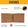 Carhartt B0000207 Men's Casual Saddle Leather Wallets, Available in Multiple Styles and Colors