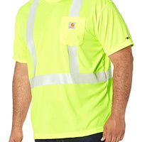 Carhartt 100495 Men's Force High-Visibility Short-Sleeve Class 2 T-Shirt