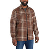 Carhartt 105430 Men's Relaxed Fit Flannel Sherpa-Lined Shirt Jac