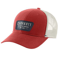 Carhartt 105452 Men's Canvas Mesh-Back Crafted Patch Cap