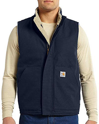Carhartt 101029 Men's Flame Resistant Mock Neck Sherpa Lined Vest