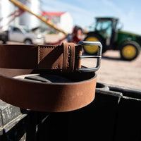 Carhartt A0005502 Men's Casual Rugged Saddle Leather Belts