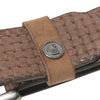 Carhartt A0005778 mens Casual Saddle Leather Basketweave Belts