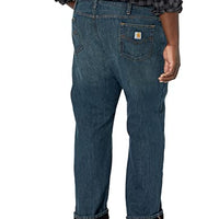 Carhartt Men's Relaxed Fit Flannel-Lined 5-Pocket Jean 102803