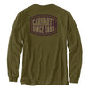 Carhartt 107038 Mens Loose Fit Heavyweight Long-Sleeve Pocket 1889 Graphic T-Shirt