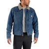 Carhartt 105478 Men's Relaxed Fit Denim Sherpa-Lined Jacket