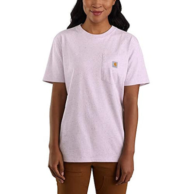 Carhartt 103067 Women's Loose Fit Heavyweight Short-Sleeve Pocket T-Shirt Closeout